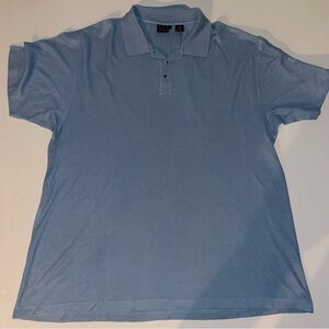 Blue XXL Jos A Bank polo 70% silk 30% cotton